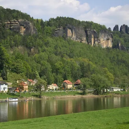 Ferienhaus Elbufer 83 Bad Schandau Exterior foto
